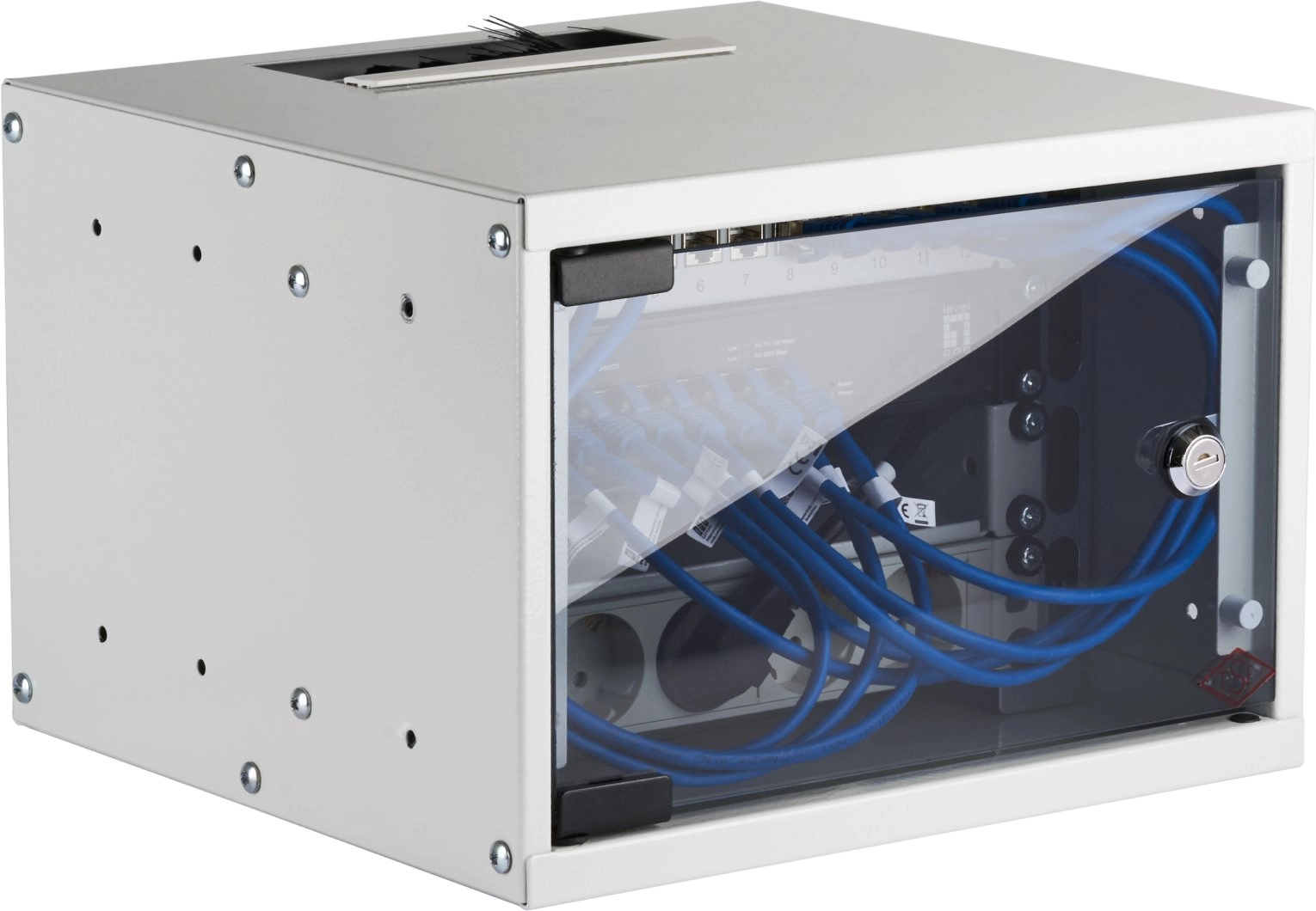 EFB 10" wall housing 4U depth