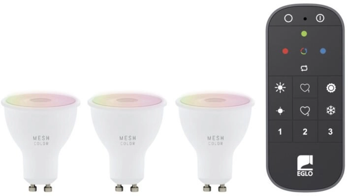 EGLO GU10 LED-Z set RGB/CCT 4
