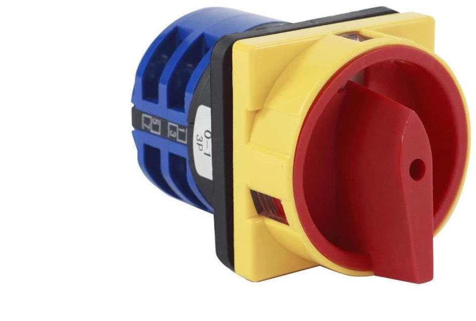 Cam switch 0-1 32A 3P padlock