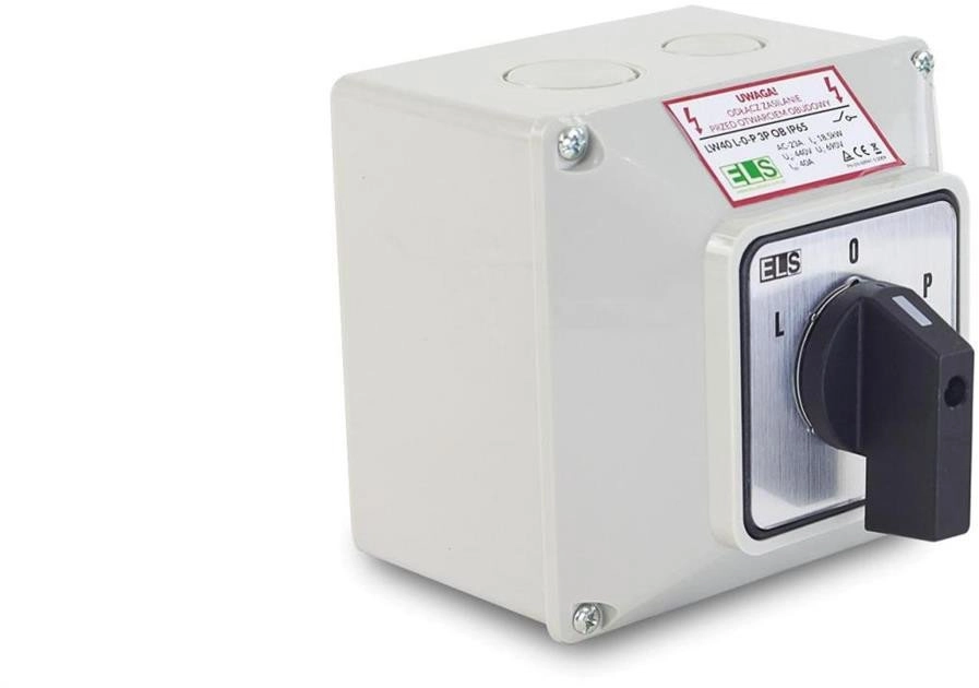 Cam switch L-0-P 63A 3P in