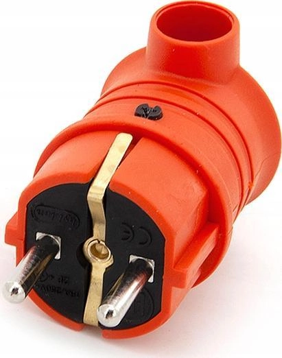 ELS Elektrotechnika WTYCZKA KĄTOWA GUMOWA HERMETYCZNA