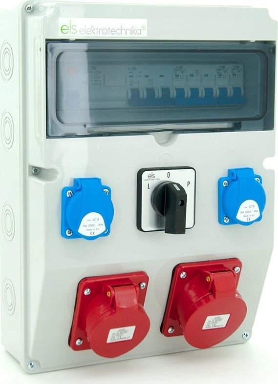 ELS Elektrotechnika Rozdzielnia budowlana 32A/5 +