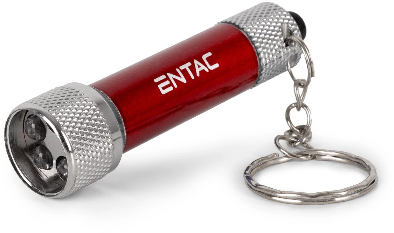 Entac Flashlight 5LED Keychain Red EFL-5LED-KC-R