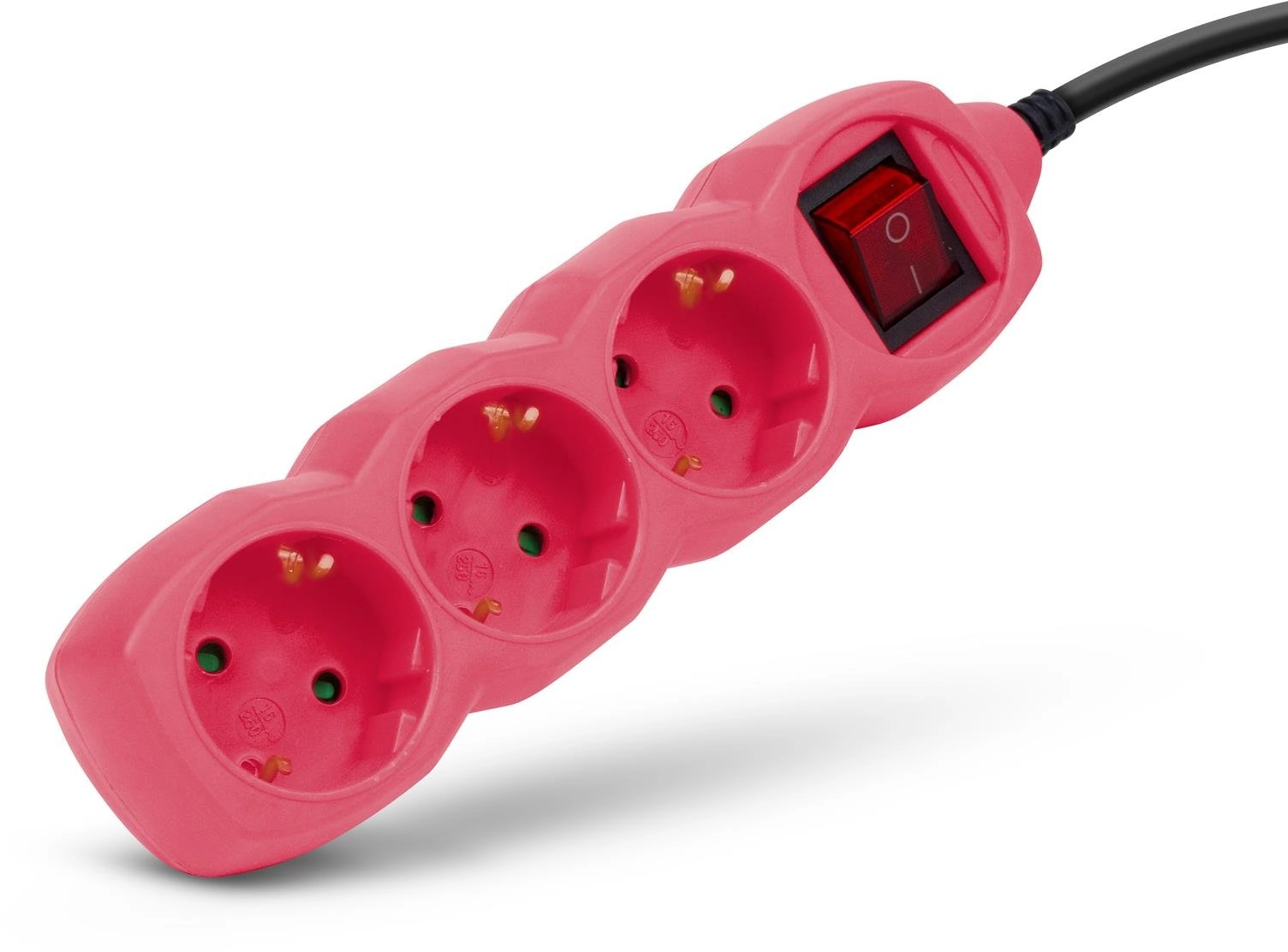 Entac power strip 3-way 1.5m