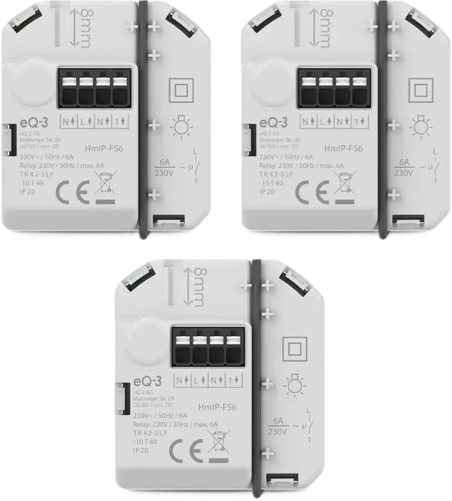 EQ3 Homematic IP switching actuator (6