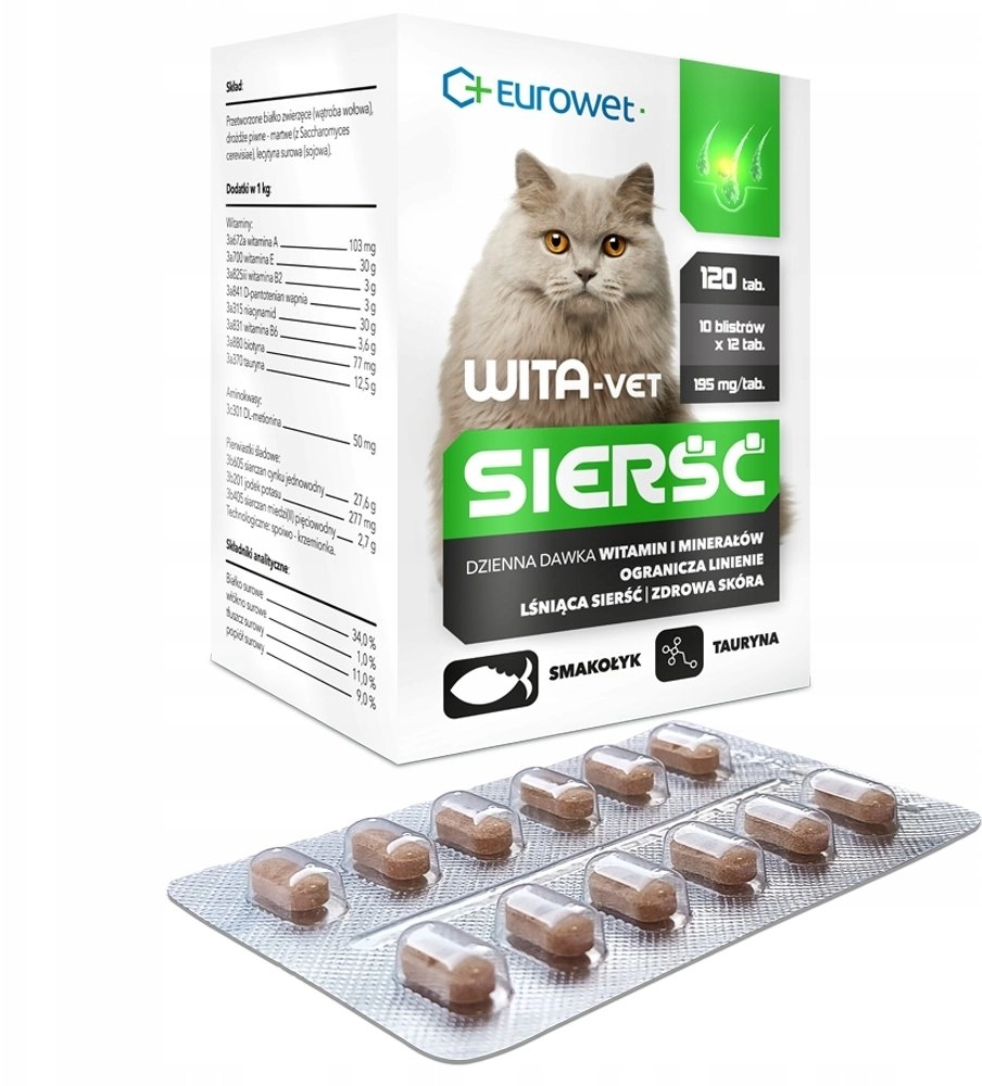 Eurowet Wita-Vet Hair Fur and skin
