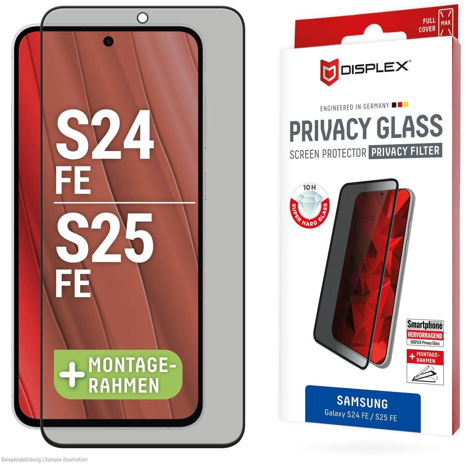 DISPLEX Privacy Glass FC Samsung Galaxy