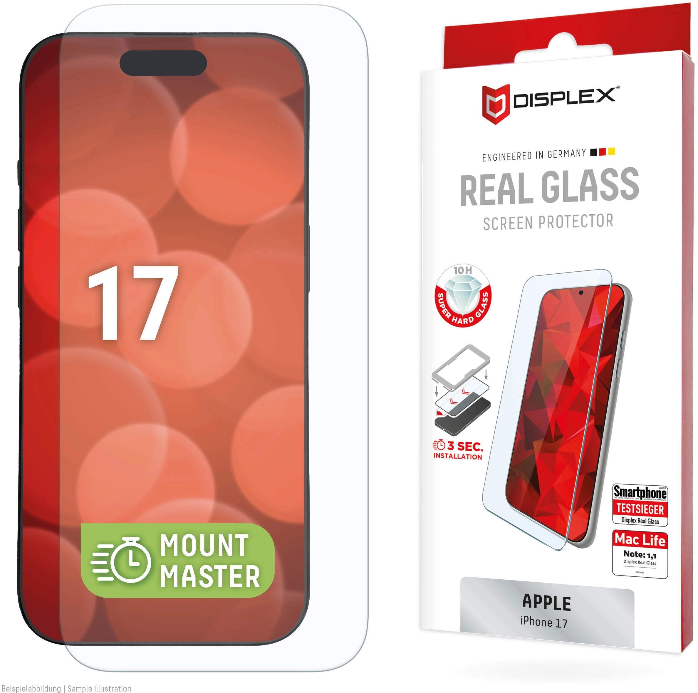 DISPLEX tempered glass (10H  2D) for