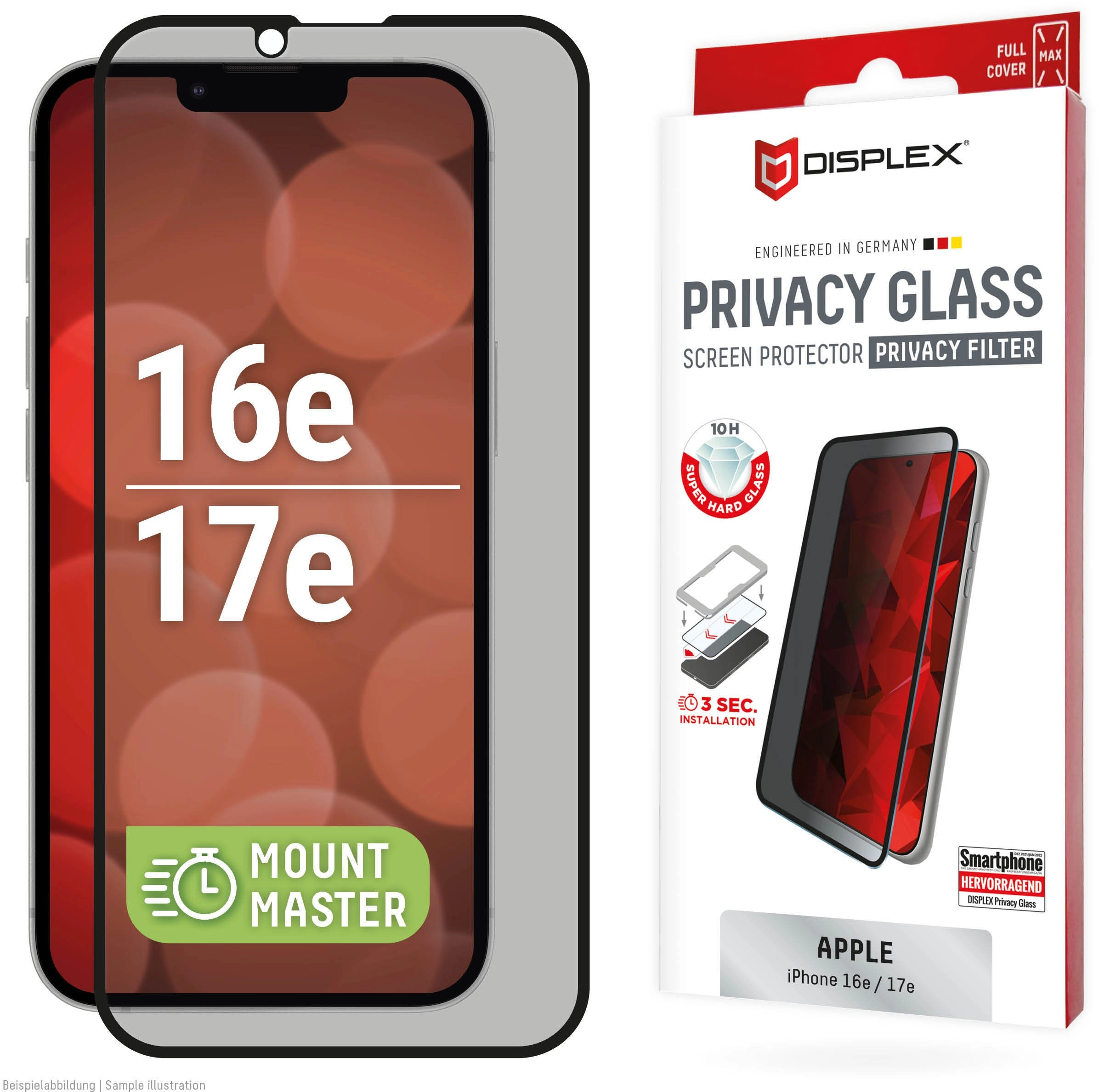 Displex Privacy Screen Protector (10H) for