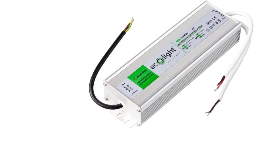 Hermetic LED power supply IP67 200W
