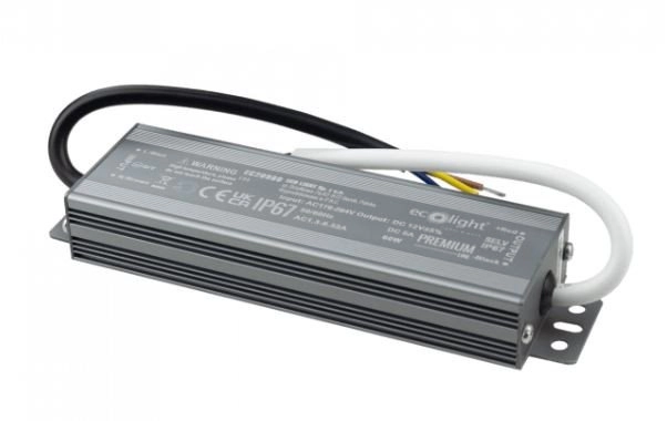Ecolight Zasilacz Led Hermetyczny 60W 12V