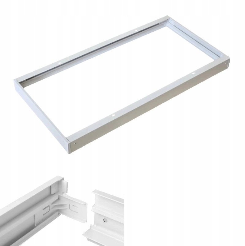 Mounting frame for LED panel 600x300x44