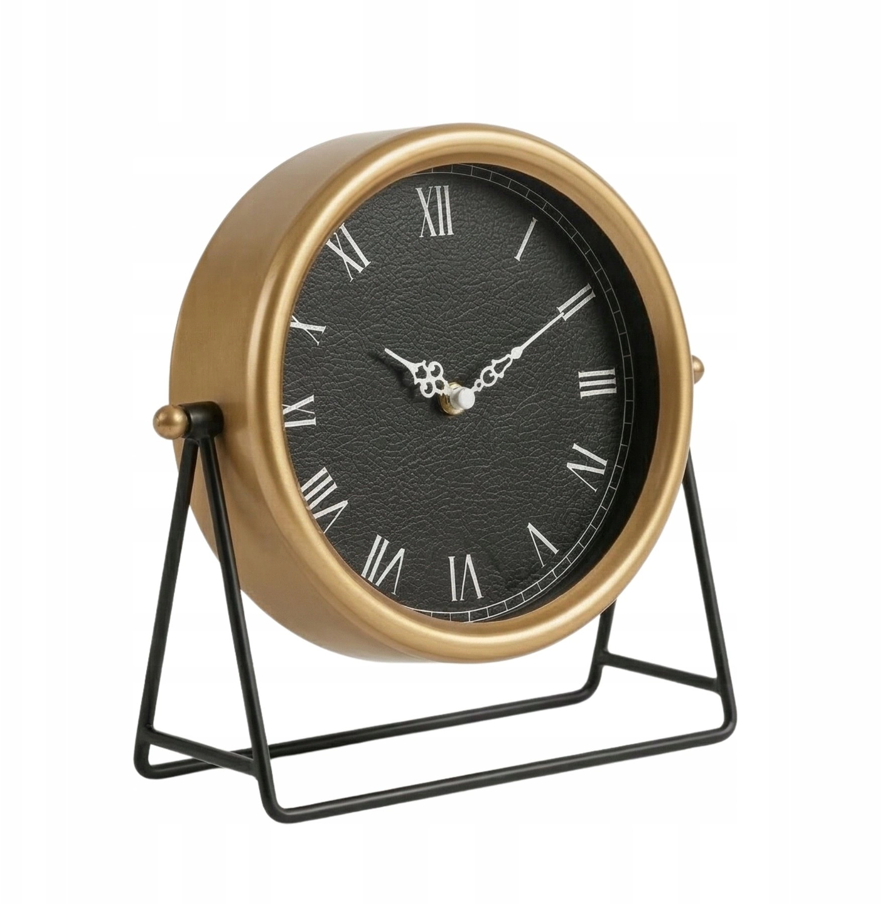 Edaxo Gold table clock on a