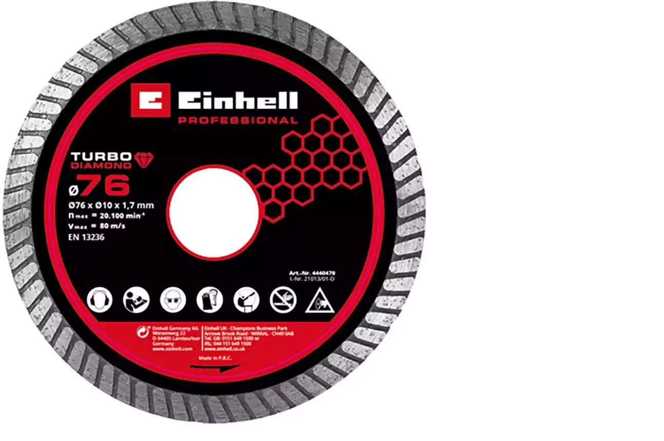 Einhell TARCZA DIAMENTOWA 76 x 1