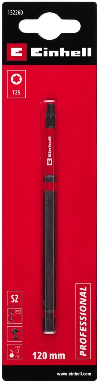 DOUBLE TORSION BIT T25 S2 120MM