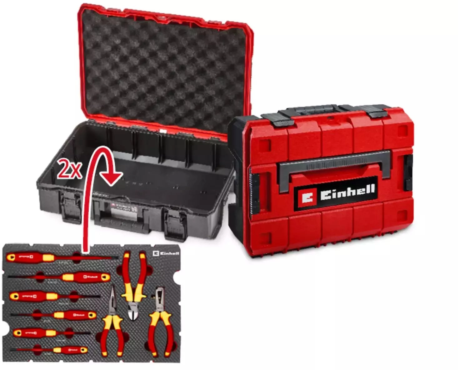 E-CASE FOAM INSERT VDE TOOLS 9