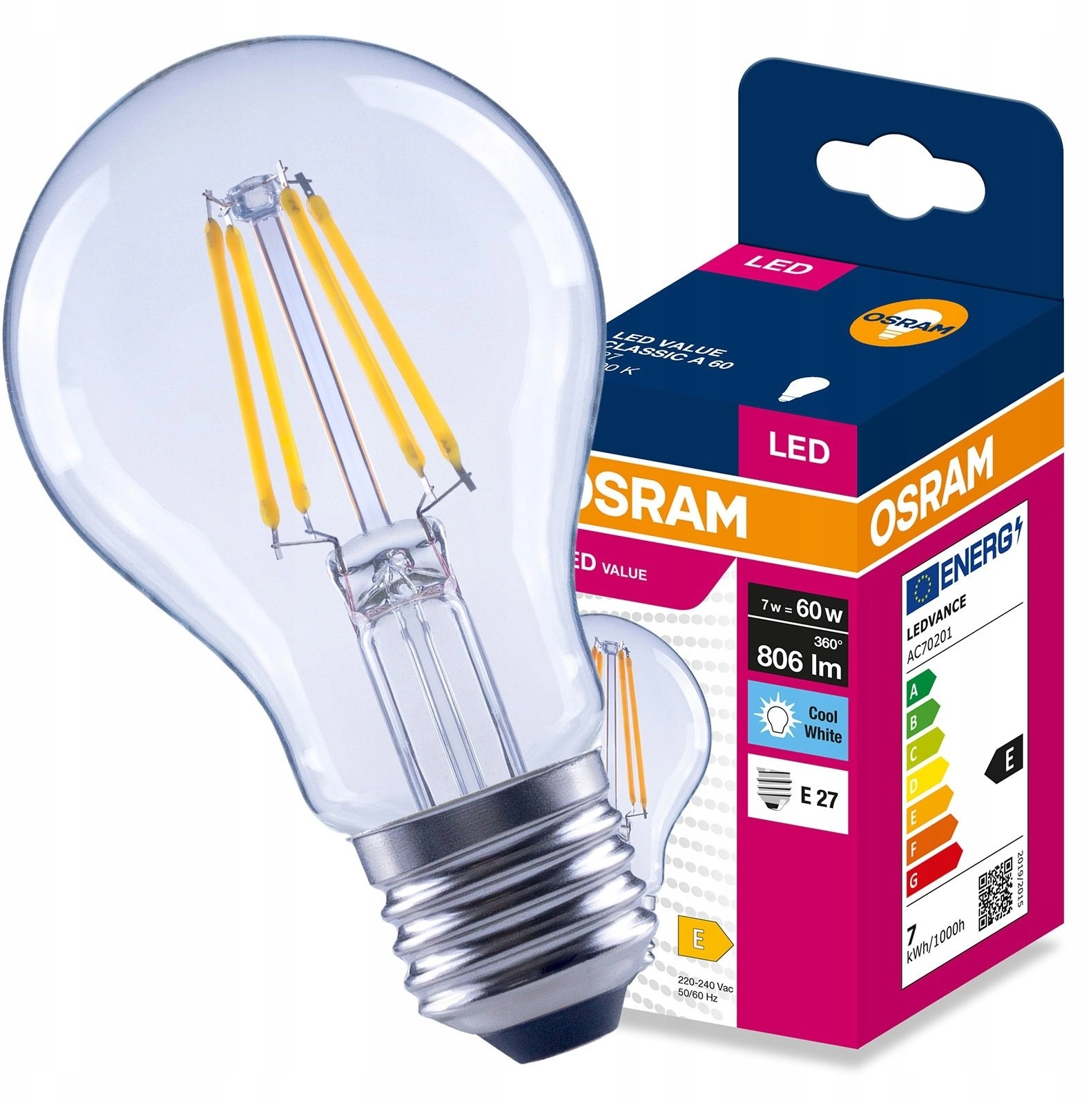 Eco-Light LED bulb VALUE CLASSIC E27
