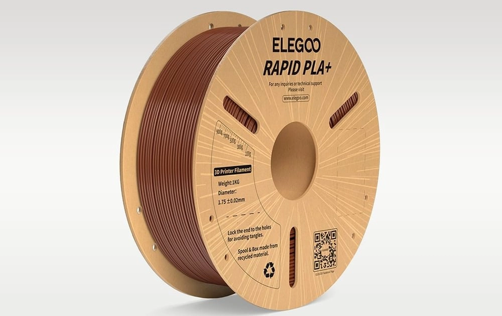 ELEGOO Rapid PLA+ Filament (Brown) 085806