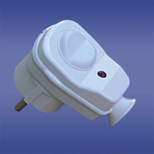 Elektro-Plast Removable angle plug with switch