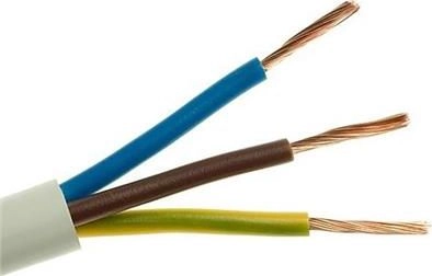 Electric cable OMY 3x1 300/300V black