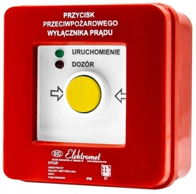 Elektromet Fire protection button for n/t