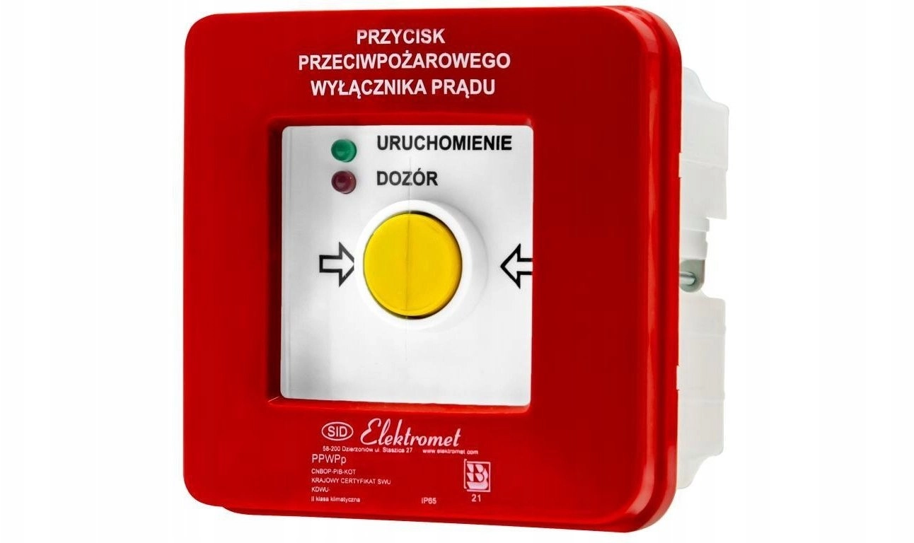 Elektromet Fire protection switch p/t  2