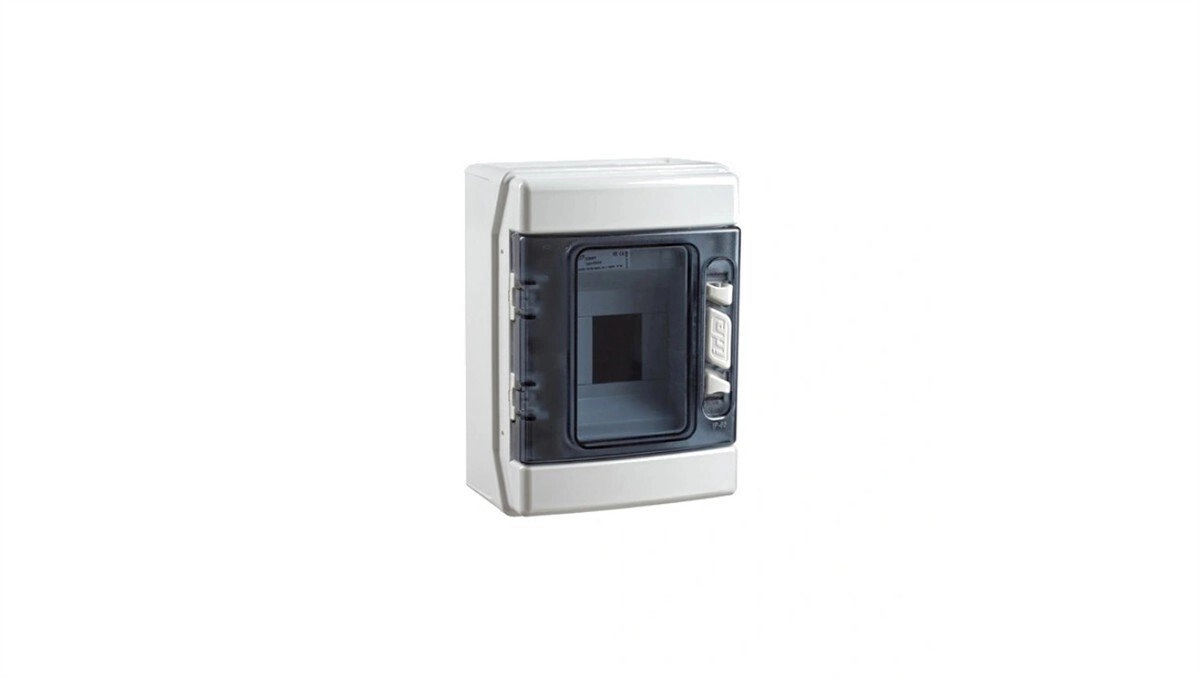Elettrocanali Modular switchboard 1x4 ECOLOGY IP65