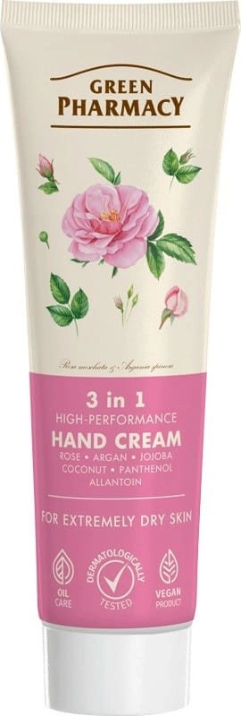 GREEN PHARMACY Hand cream 3in1 High-performance
