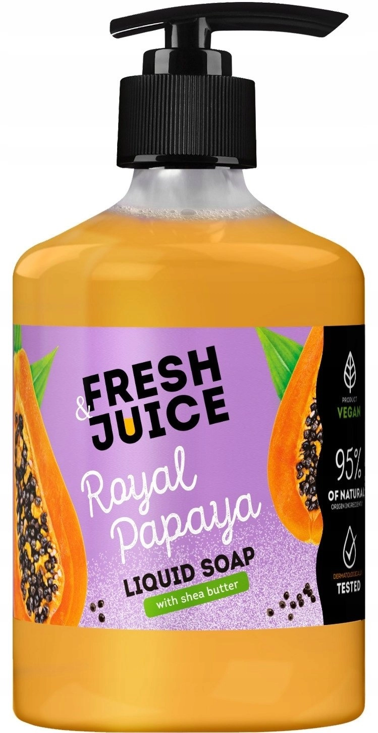 FRESH JUICE Royal Papaya liquid soap