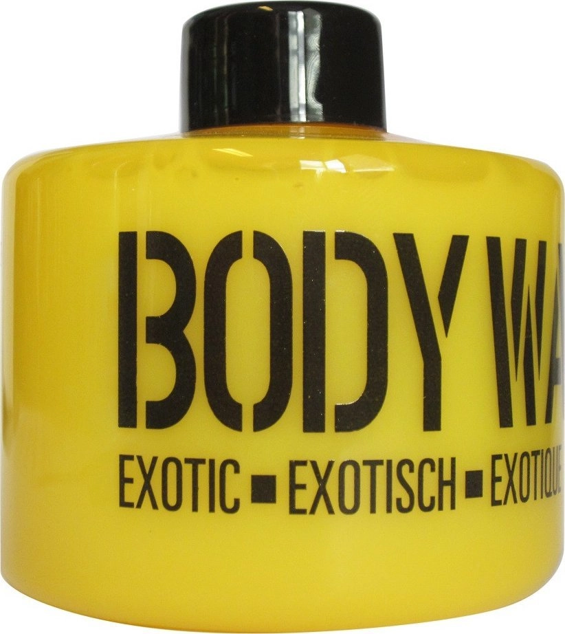 STACKABLE_Yellow shower gel with the scent