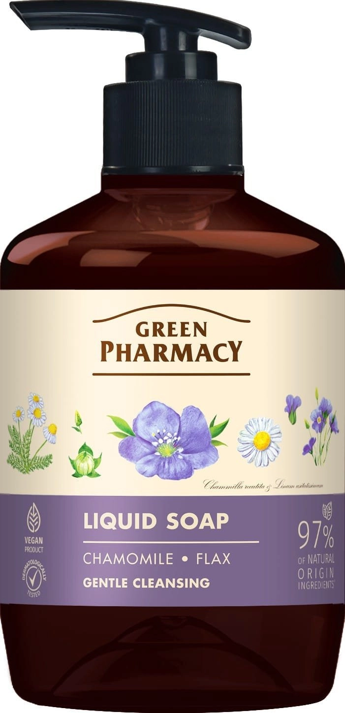 GREEN PHARMACY Liquid soap Chamomile +