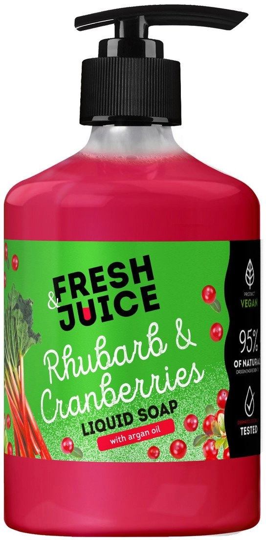 FRESH JUICE Liquid soap Rhubarb and