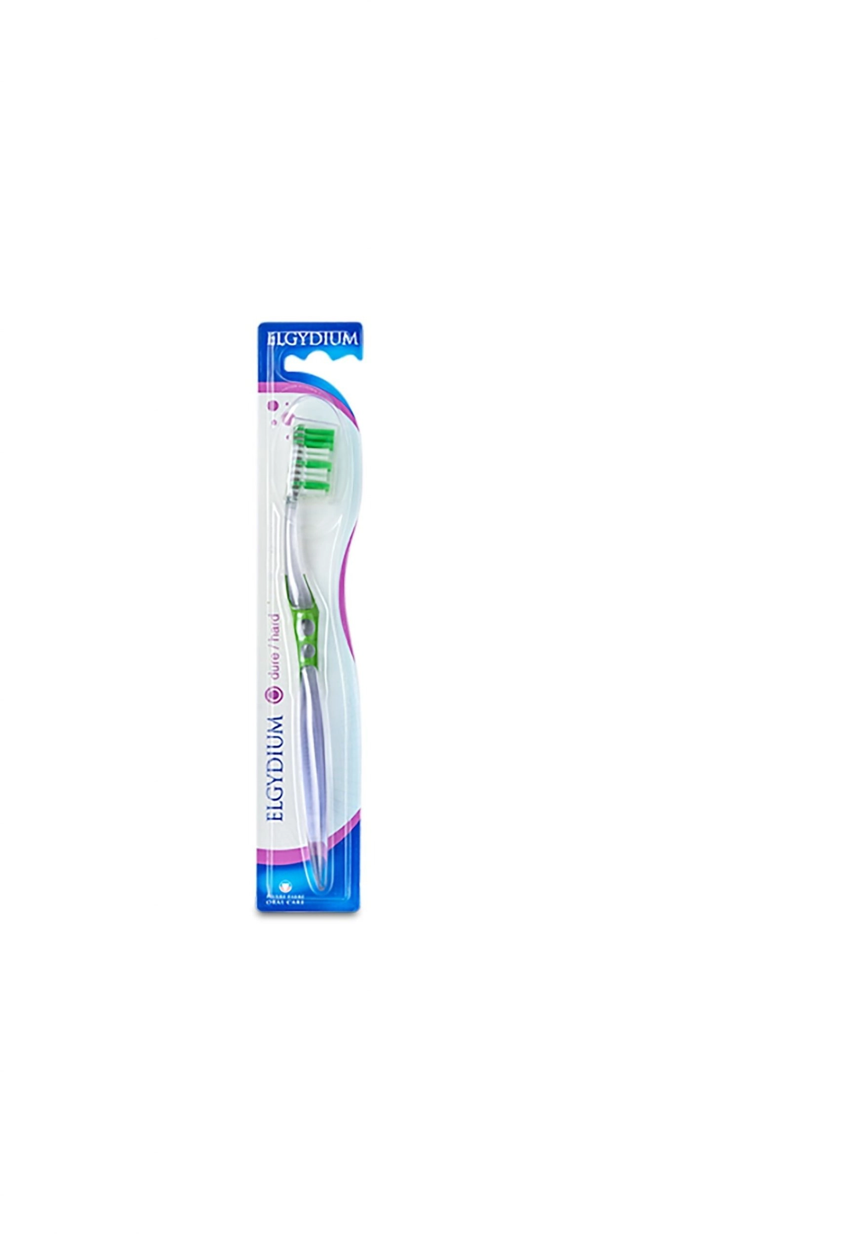 Elgydium  Inter-Activ Dure  Toothbrush  Multi-Color Unisex