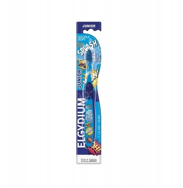 Elgydium  Junior Splash  Toothbrush  Blue Unisex