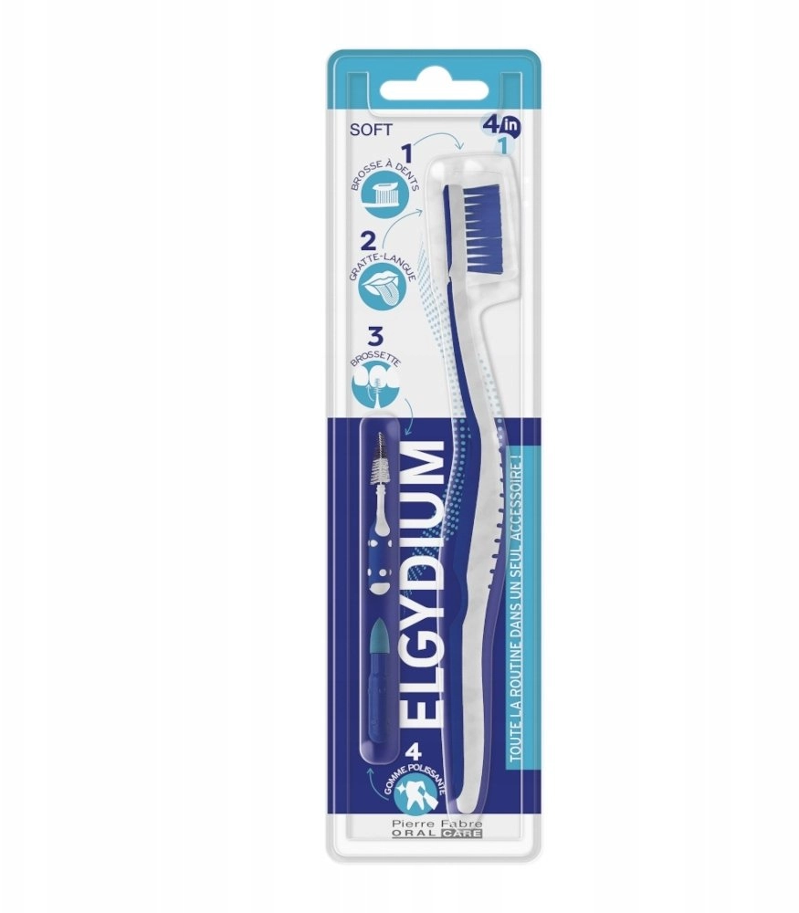 Elgydium  4 in 1  Toothbrush Unisex
