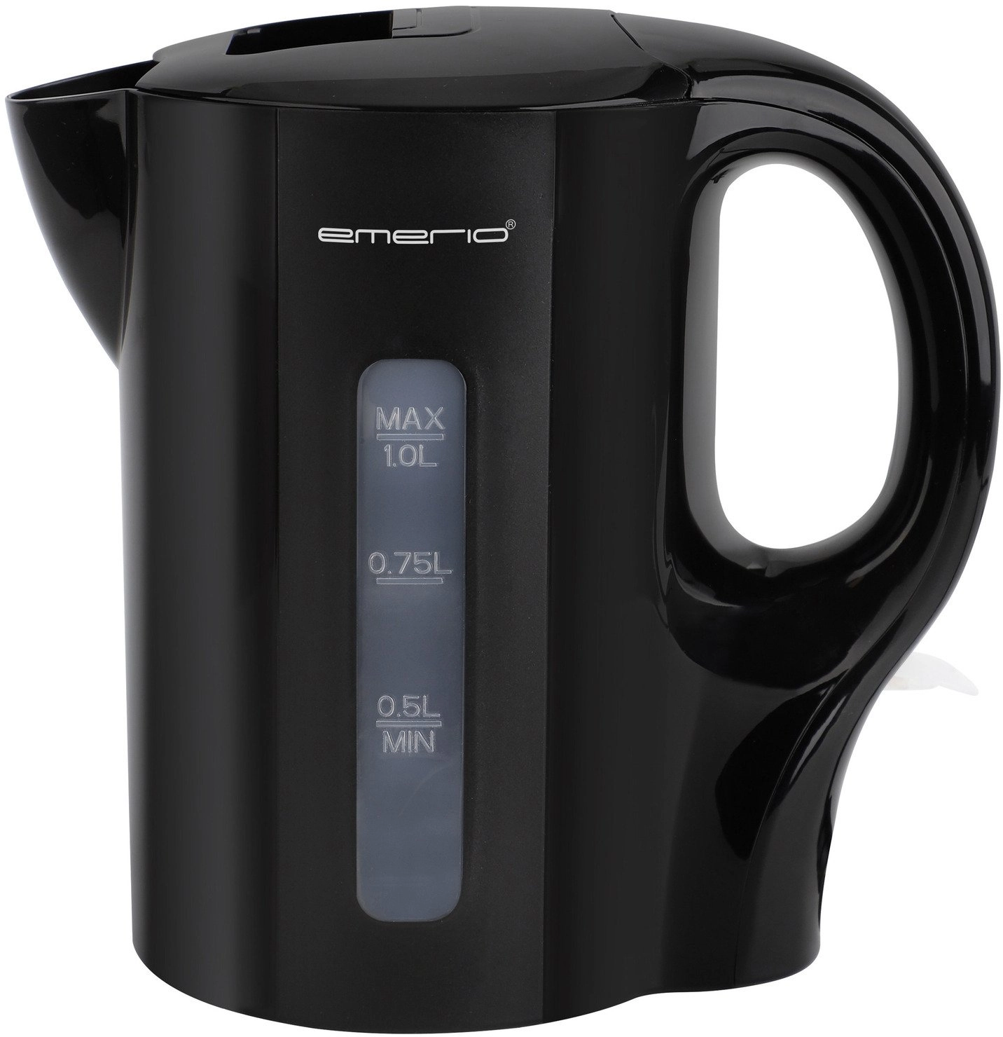 Emerio kettle 1l wired black (