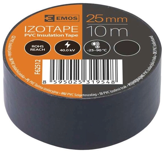 Emos PVC insulating tape 25mm /