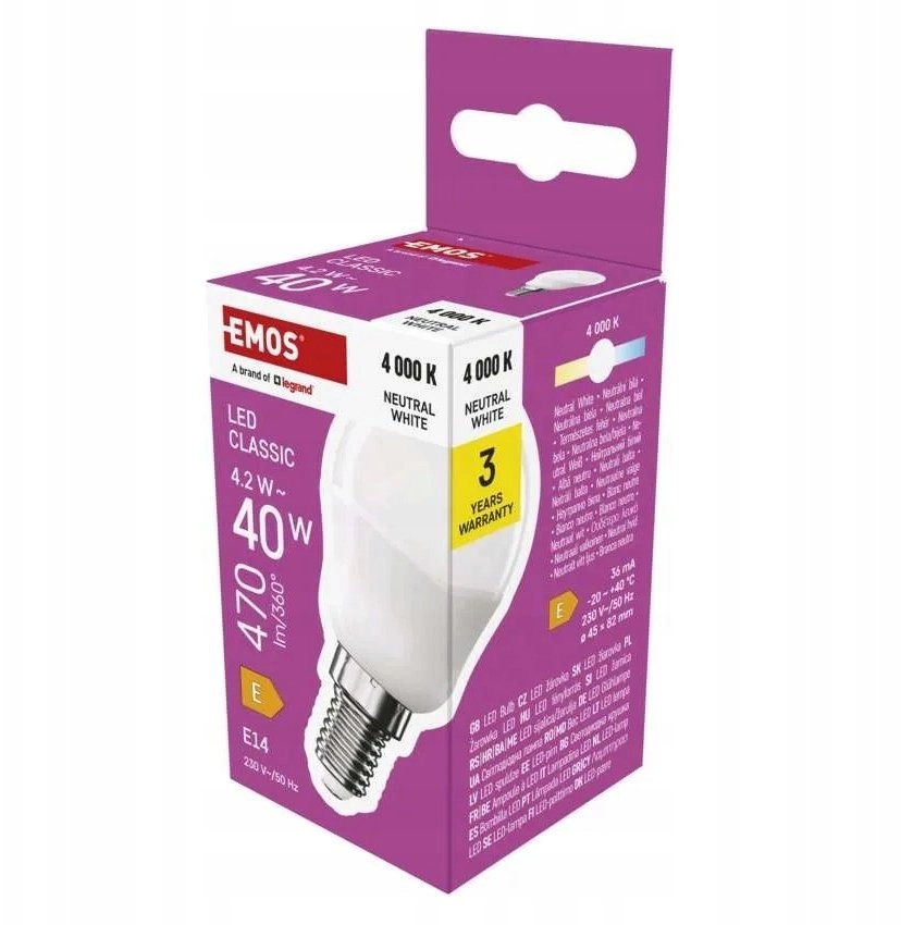 LED spuldze mini Globe 4.2W