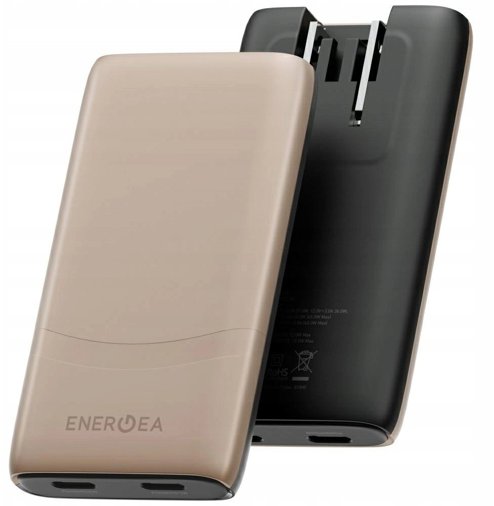 Energea TravelWorld Edge 65W 2xUSB-C PD/PPS/QC3