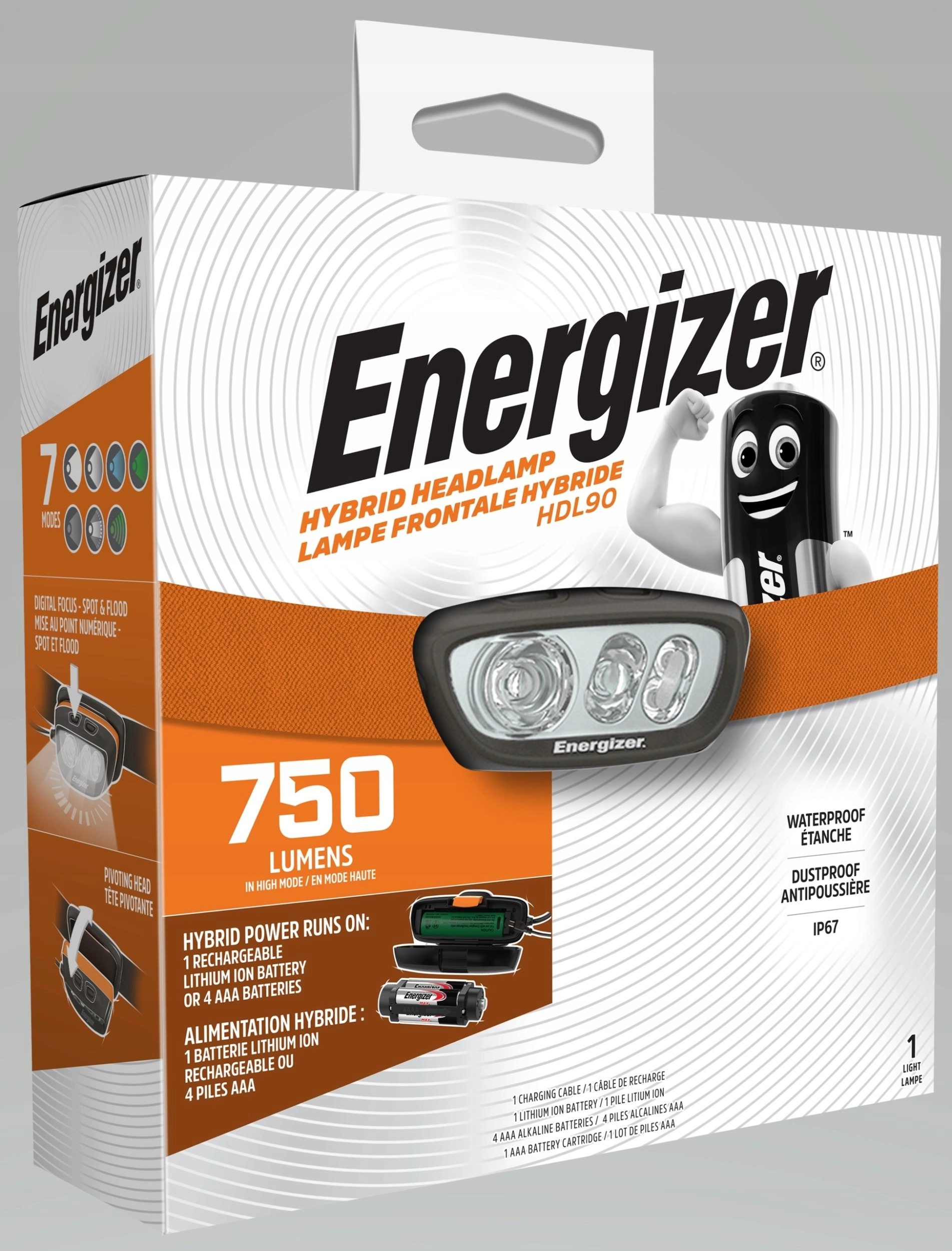 LT-HDL70 ENERGIZER HEAD LAMP LT-HDL70 7638900445459