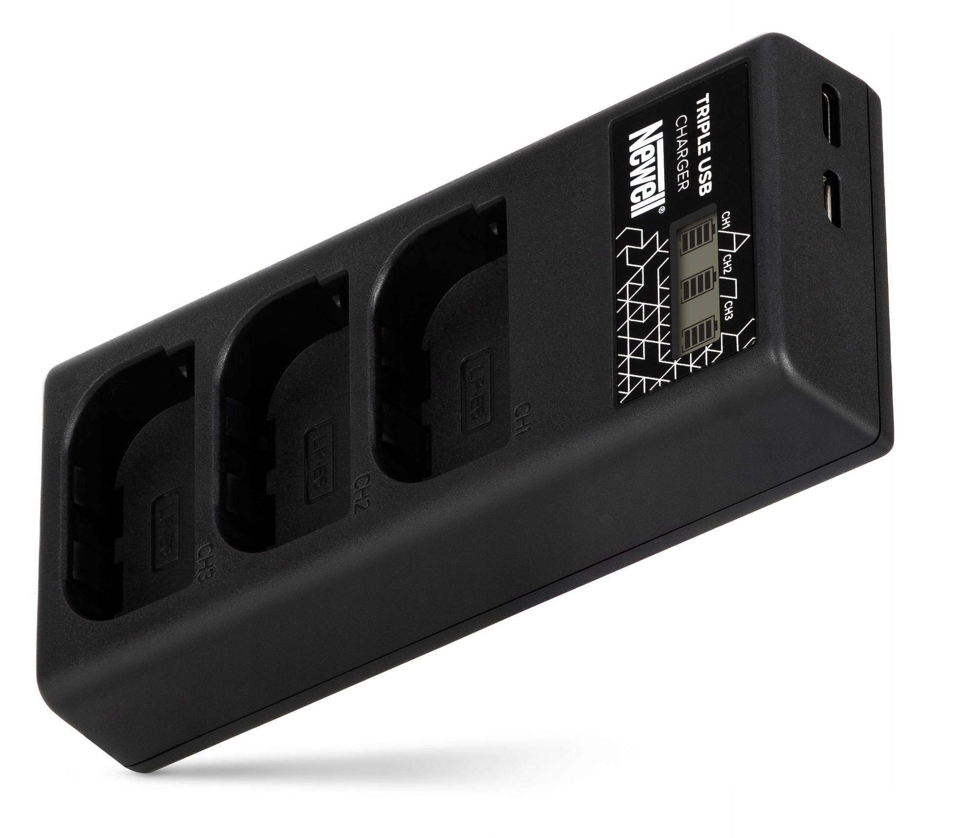 Eneride camera charger Newell CD-USB-C three-channel
