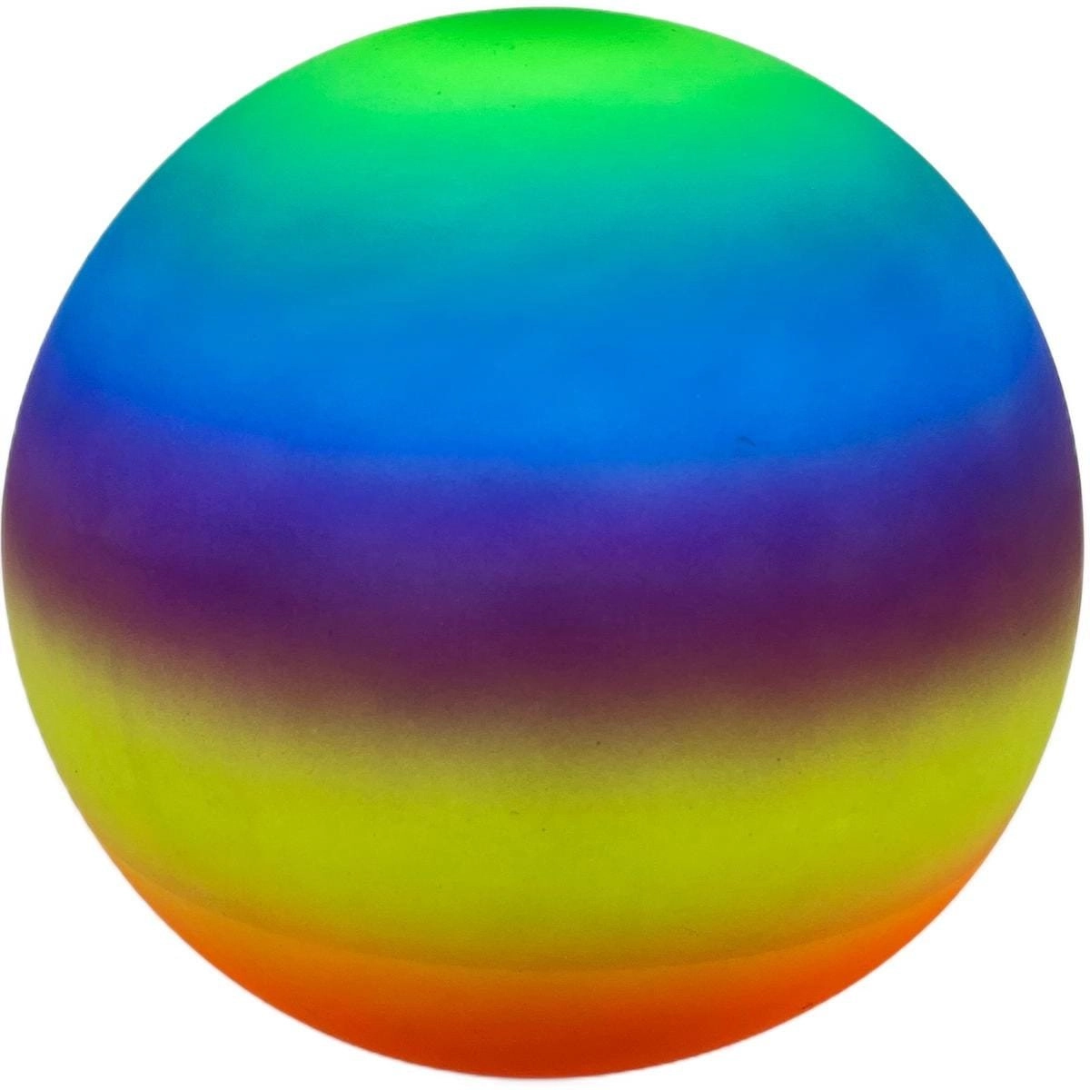 RUBBER BALL ENERO RAINBOW 26CM 63973