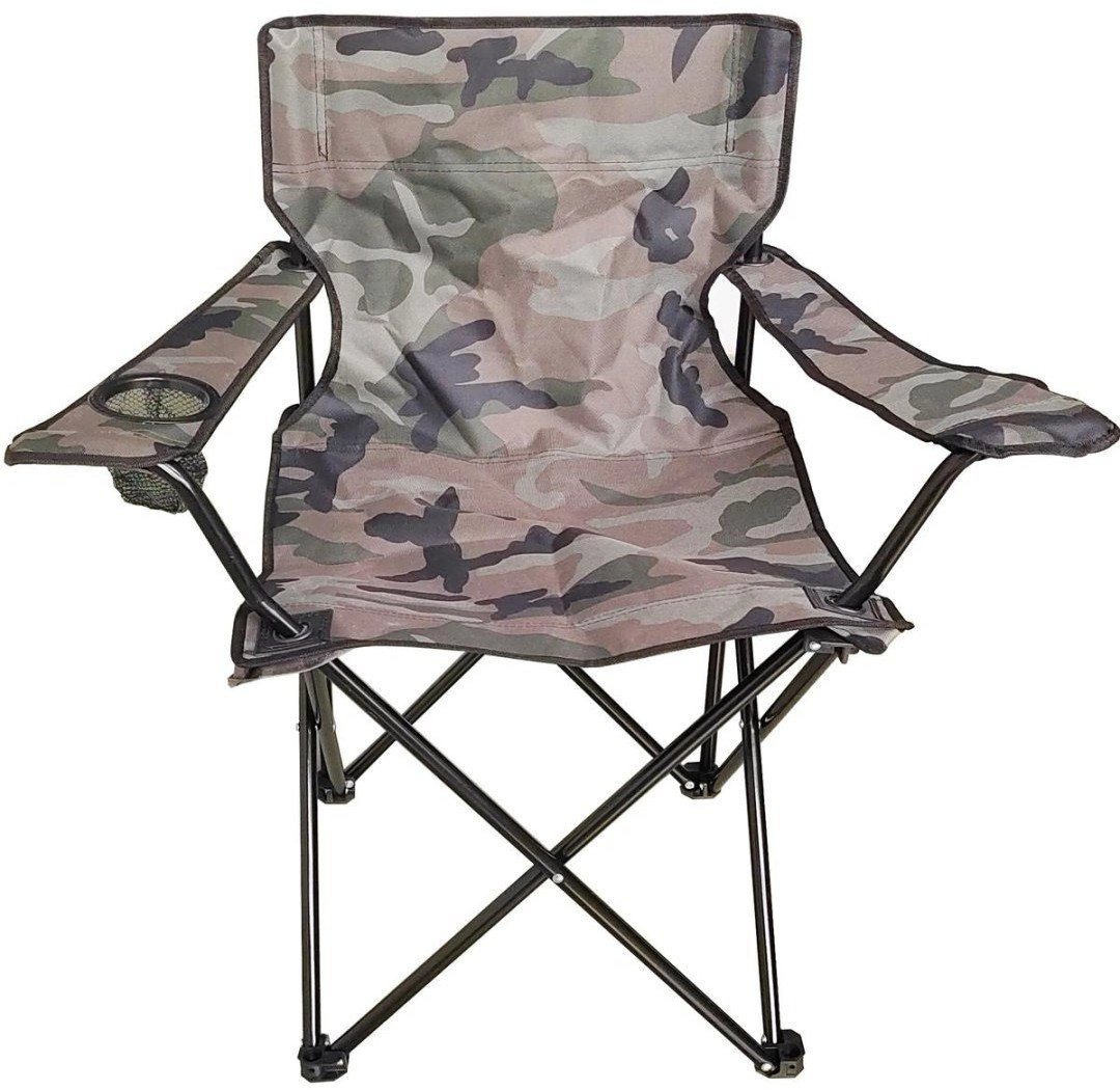 KRZESŁO TURYSTYCZNE SKŁADANE 50X50X80CM CAMUFLAGE ENERO