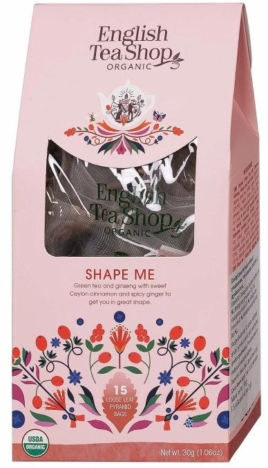 Green tea English Tea Shop Shape