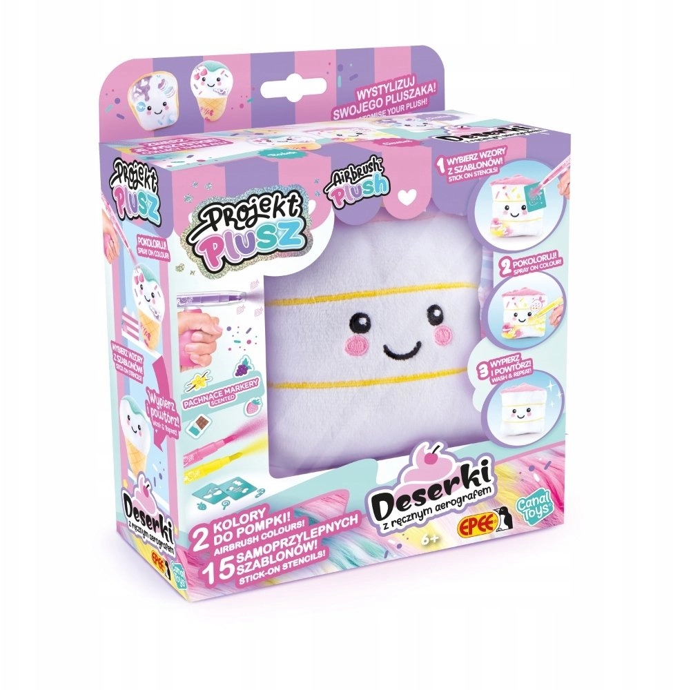 Project Plush with manual airbrush -