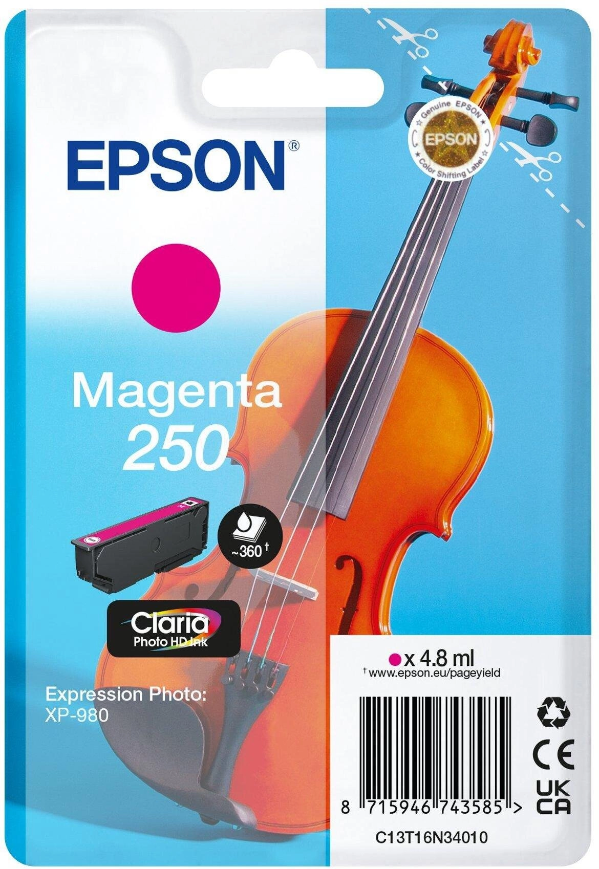Epson 250 - 4.8 ml