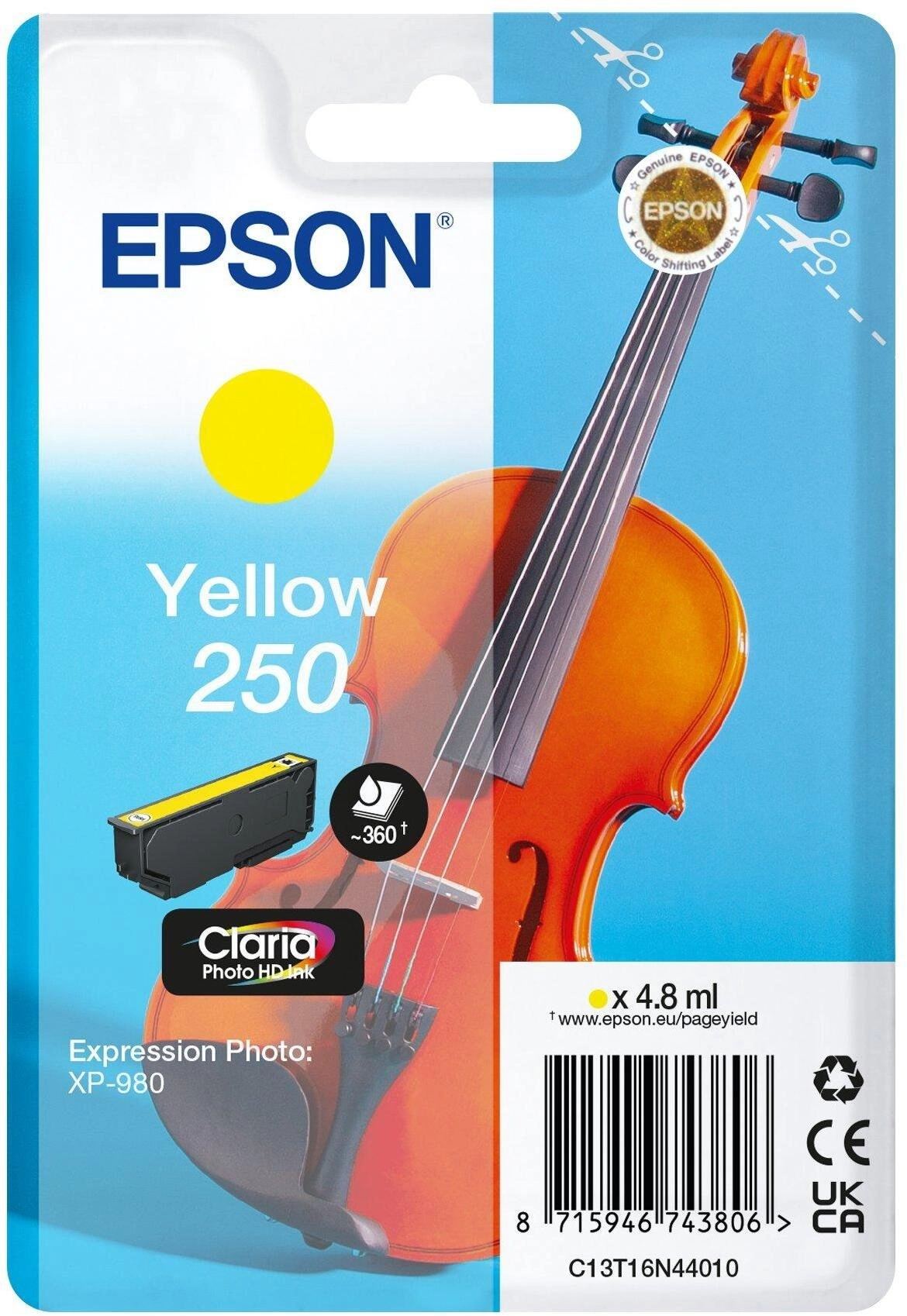 Epson 250 - 4.8 ml
