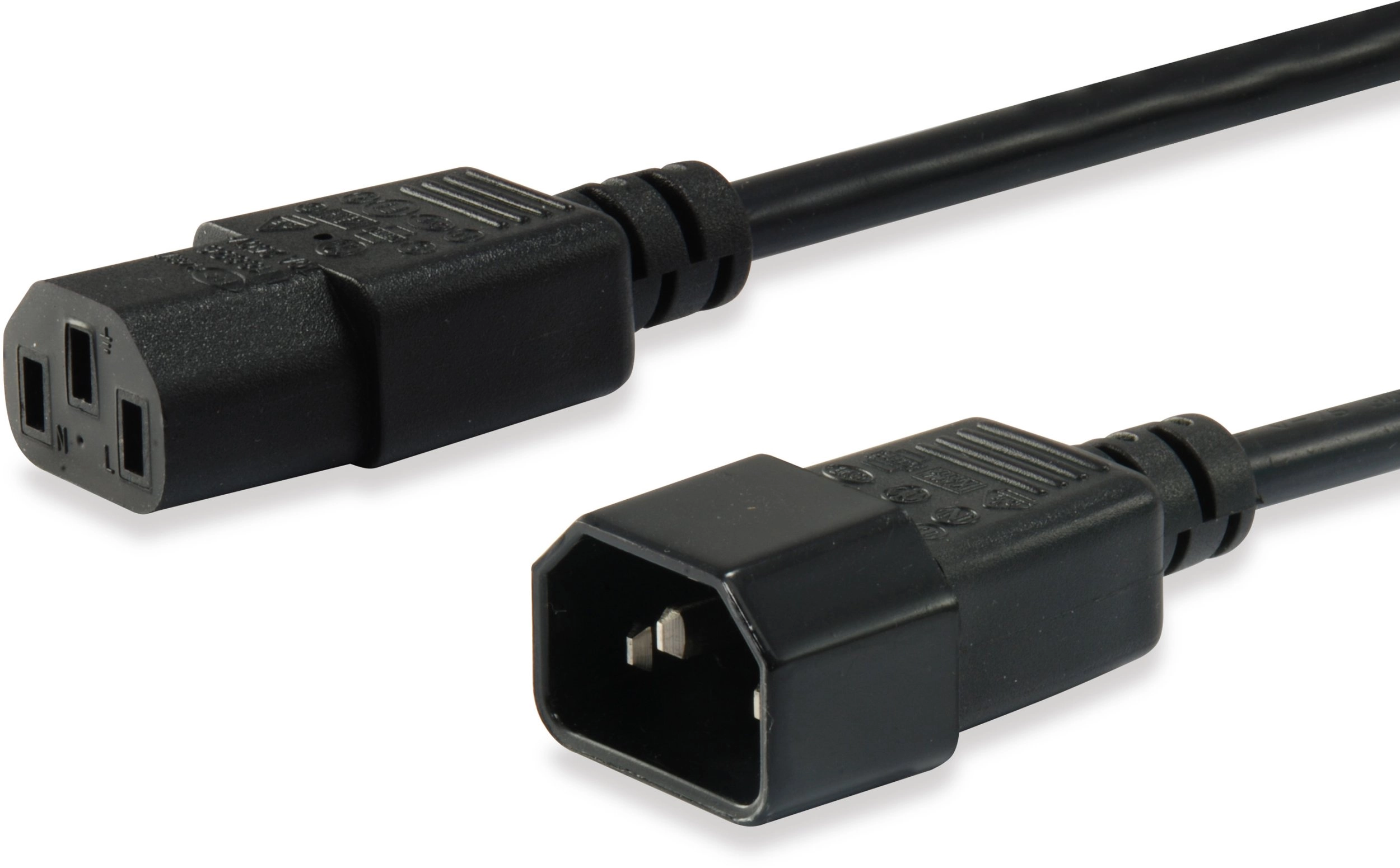 Equip power cable C13 -C14 Bu/St