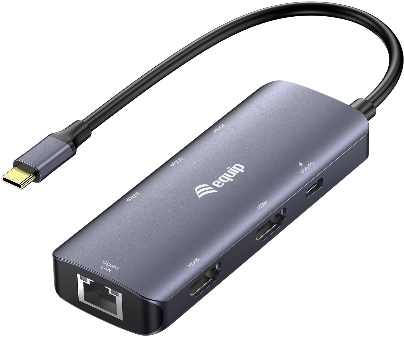 Equip USB-C 7-in-1 MST Multifunctional Adapter