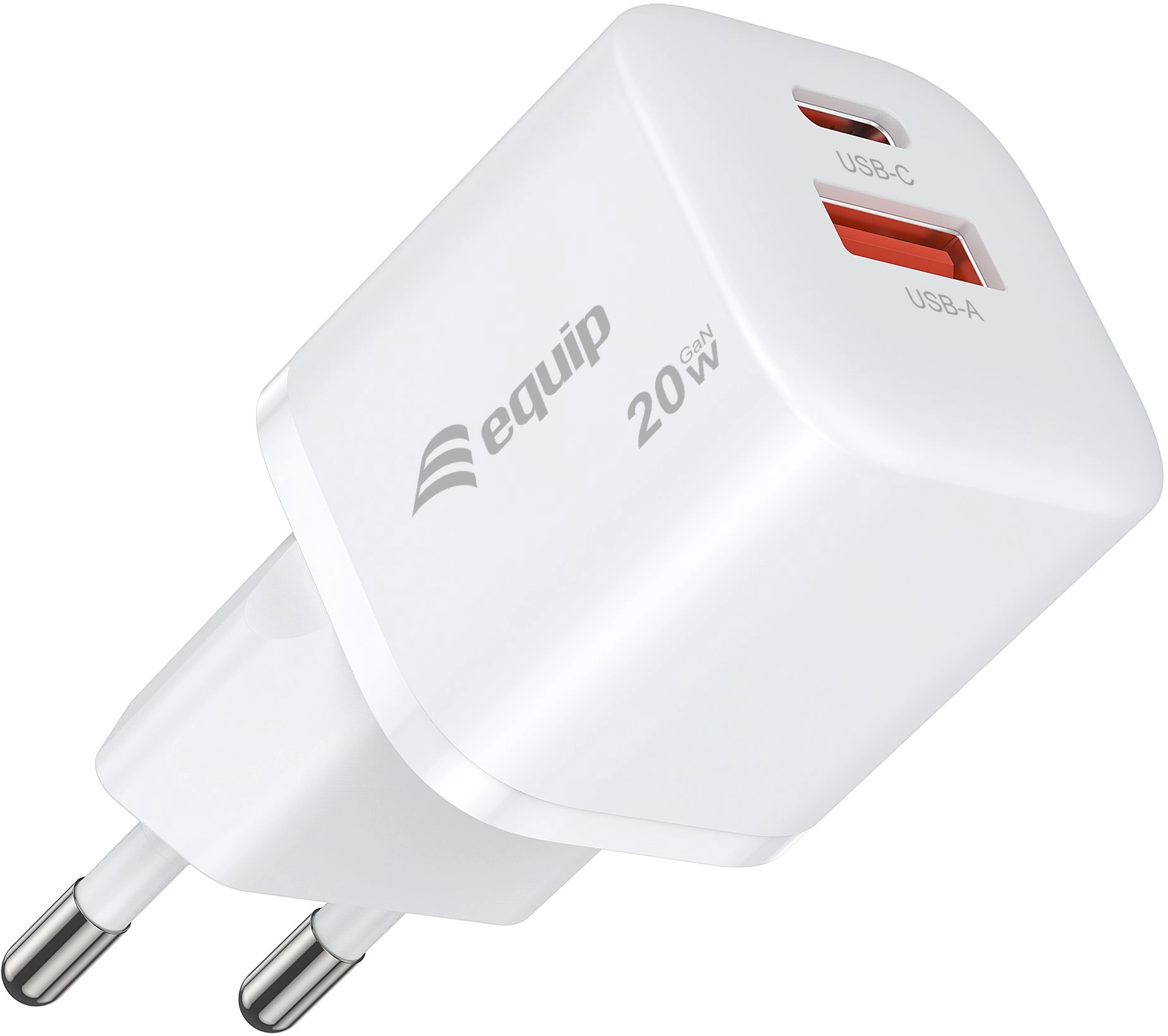 Equip 2-Port 20W GaN USB PD